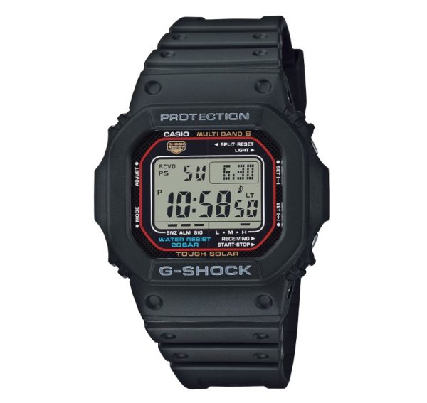 Casio G-Shock GW-M5610U-1ER Tough Solar Atomic Multiband 6 Men Watch EU Version