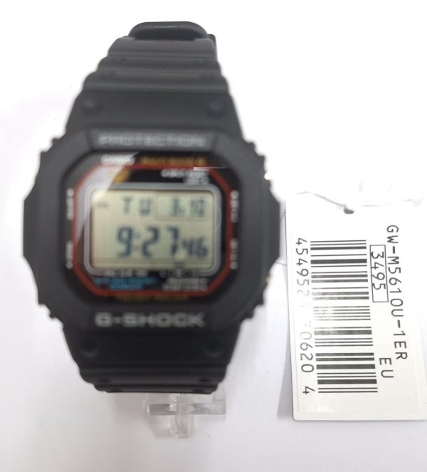 Casio G-Shock GW-M5610U-1ER Tough Solar Atomic Multiband 6 Men Watch EU Version