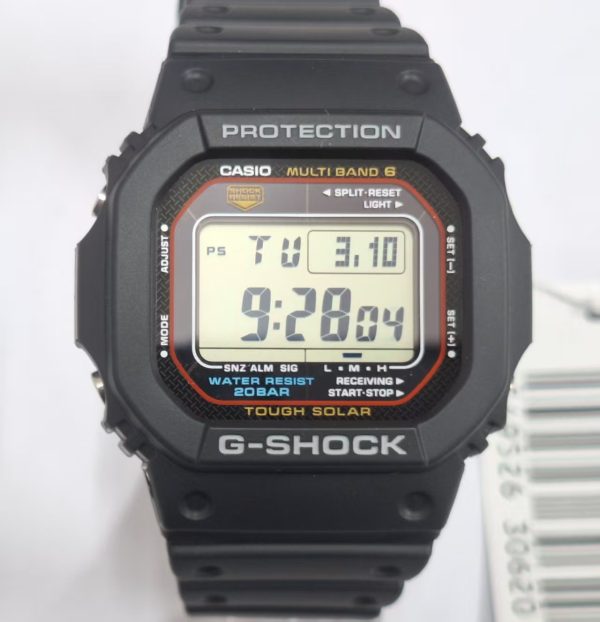 Casio G-Shock GW-M5610U-1ER Tough Solar Atomic Multiband 6 Men Watch EU Version