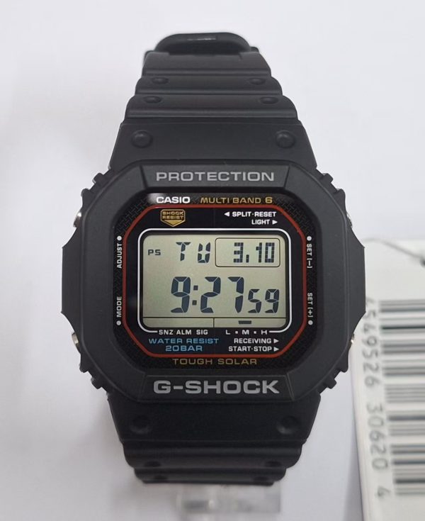 Casio G-Shock GW-M5610U-1ER Tough Solar Atomic Multiband 6 Men Watch EU Version