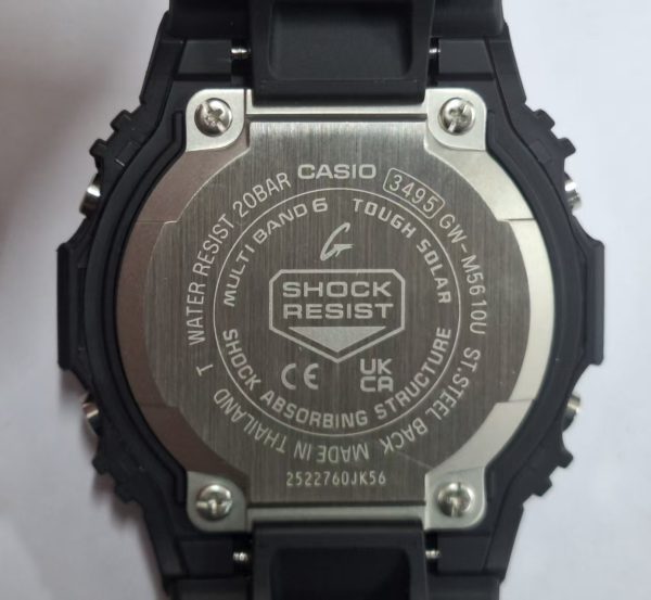 Casio G-Shock GW-M5610U-1ER Tough Solar Atomic Multiband 6 Men Watch EU Version