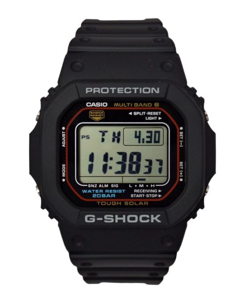 Casio G-Shock GW-M5610U-1ER Tough Solar Atomic Multiband 6 Men Watch EU Version