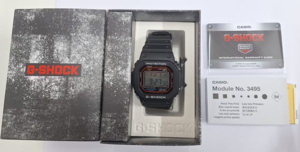 Casio G-Shock GW-M5610U-1ER Tough Solar Atomic Multiband 6 Men Watch EU Version