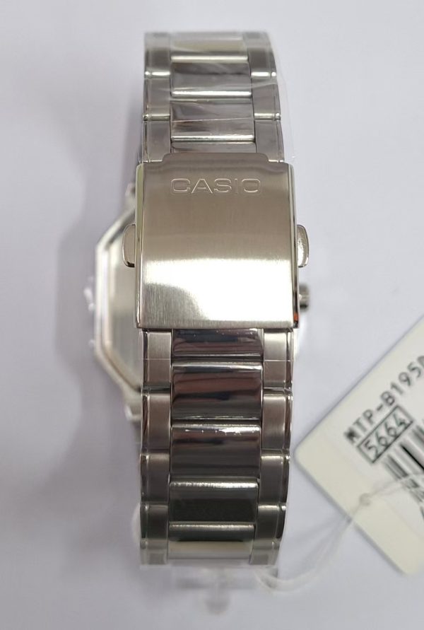 CASIO MTP‑B195 Series MTP-B195D-3AV Green Dial Analog 38 mm Watch