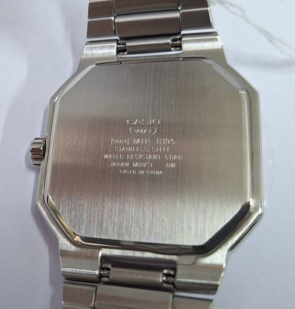 CASIO MTP‑B195 Series MTP-B195D-3AV Green Dial Analog 38 mm Watch