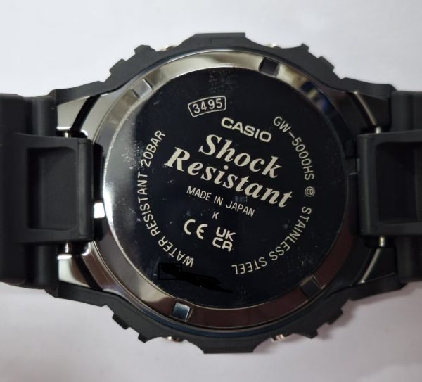 17 CASIO G-SHOCK GW-5000HS-1 GW5000 SOLAR MULTIBAND 6 BLACK DIGITAL MEN'S WATCH