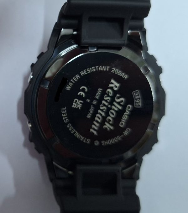 18 CASIO G-SHOCK GW-5000HS-1 GW5000 SOLAR MULTIBAND 6 BLACK DIGITAL MEN'S WATCH