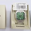 CASIO MTP‑B195 Series MTP-B195D-3AV Green Dial Analog 38 mm Watch