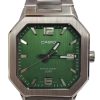 CASIO MTP‑B195 Series MTP-B195D-3AV Green Dial Analog 38 mm Watch
