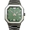 CASIO MTP‑B195 Series MTP-B195D-3AV Green Dial Analog 38 mm Watch