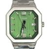 CASIO MTP‑B195 Series MTP-B195D-3AV Green Dial Analog 38 mm Watch