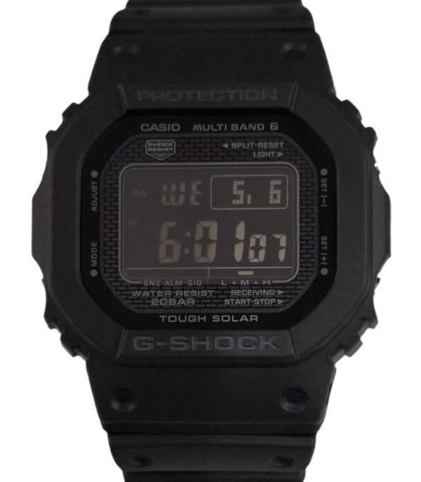25 CASIO G-SHOCK GW-5000HS-1 GW5000 SOLAR MULTIBAND 6 BLACK DIGITAL MEN'S WATCH