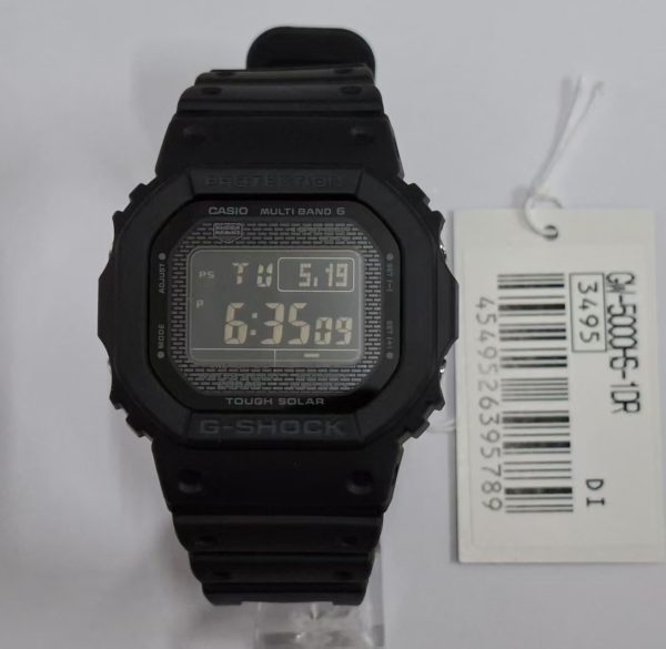 26 CASIO G-SHOCK GW-5000HS-1 GW5000 SOLAR MULTIBAND 6 BLACK DIGITAL MEN'S WATCH