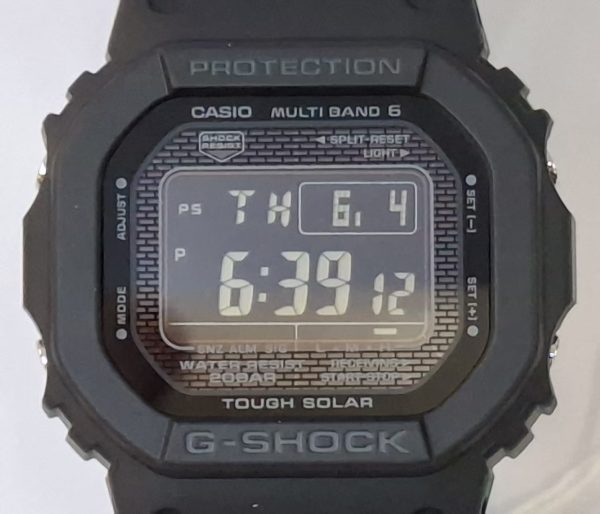 28 CASIO G-SHOCK GW-5000HS-1 GW5000 SOLAR MULTIBAND 6 BLACK DIGITAL MEN'S WATCH