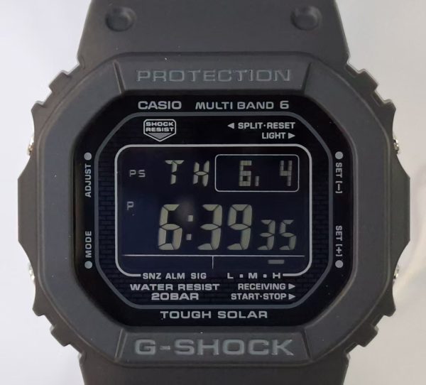 29 CASIO G-SHOCK GW-5000HS-1 GW5000 SOLAR MULTIBAND 6 BLACK DIGITAL MEN'S WATCH