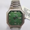 CASIO MTP‑B195 Series MTP-B195D-3AV Green Dial Analog 38 mm Watch