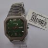 CASIO MTP‑B195 Series MTP-B195D-3AV Green Dial Analog 38 mm Watch