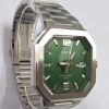 CASIO MTP‑B195 Series MTP-B195D-3AV Green Dial Analog 38 mm Watch
